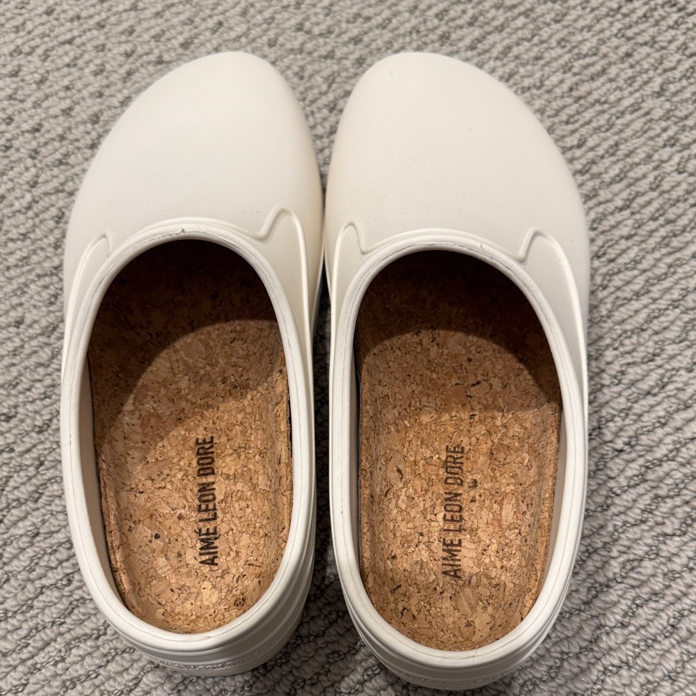 Aime Leon Dore women size 4/4.5 garden mule pristine